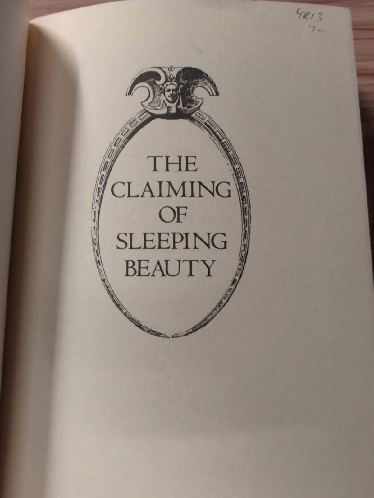 1983 1st PB Ed. “The Claiming of Sleeping Beauty” A.N. Roquelaure aka Anne Rice