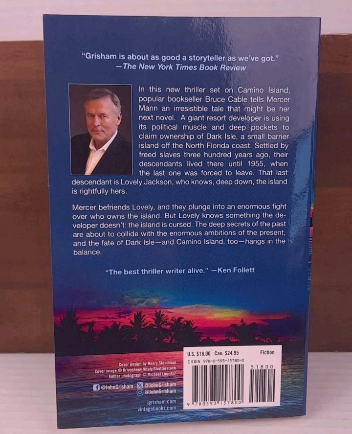 Camino Ghosts: A Fiction Novel – Paperback Grisham, John 292 Pages