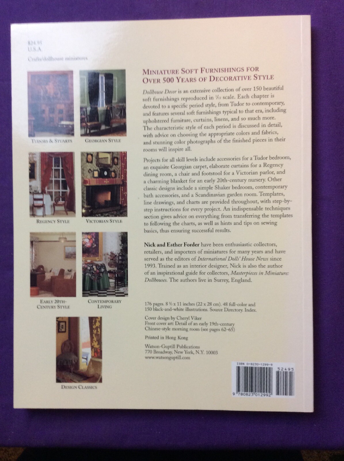 Dollhouse Decor SC Nick & Esther Forder 1/12 Scale Clean #71