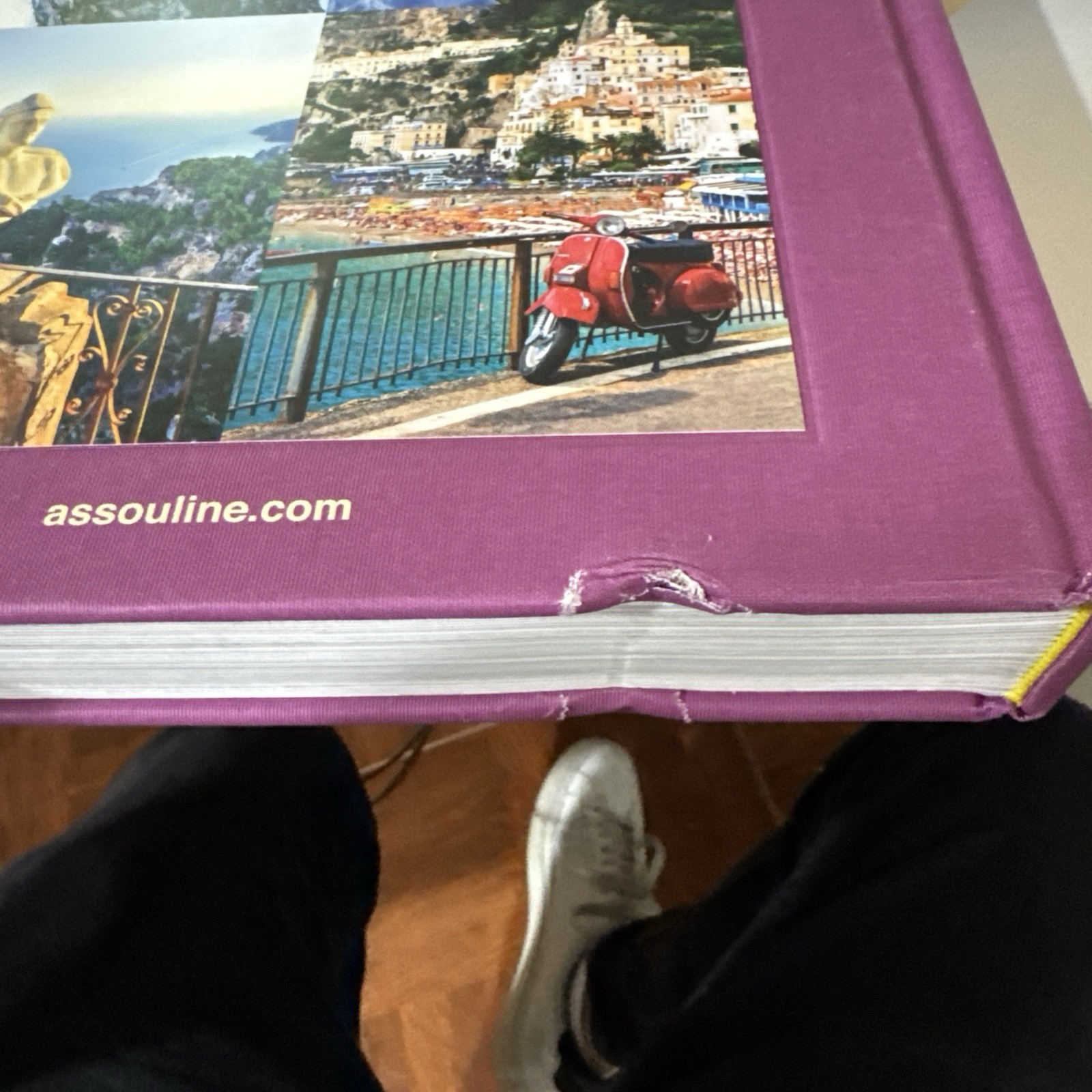 Assouline AMALFI COAST Coffee Table Book 9781614289197 Damaged see photos
