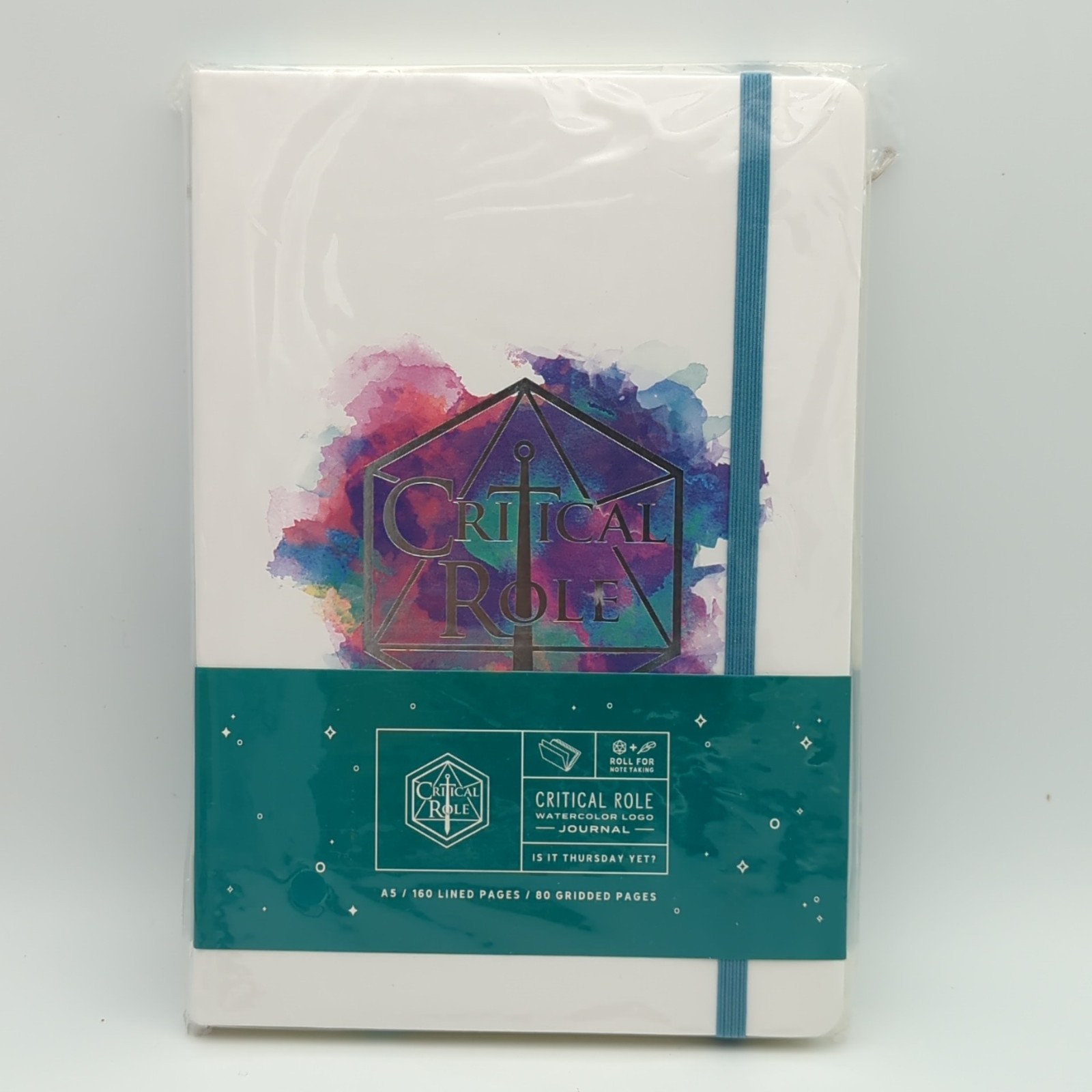 Critical Role Journal Set of 2 EXU & Watercolor Logo A5 Hardcover New Sealed D&D