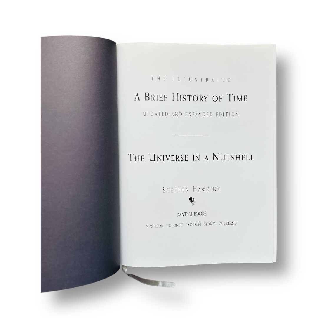 Stephen Hawking Illustrated A Brief History of Time & The Universe in a Nutshell