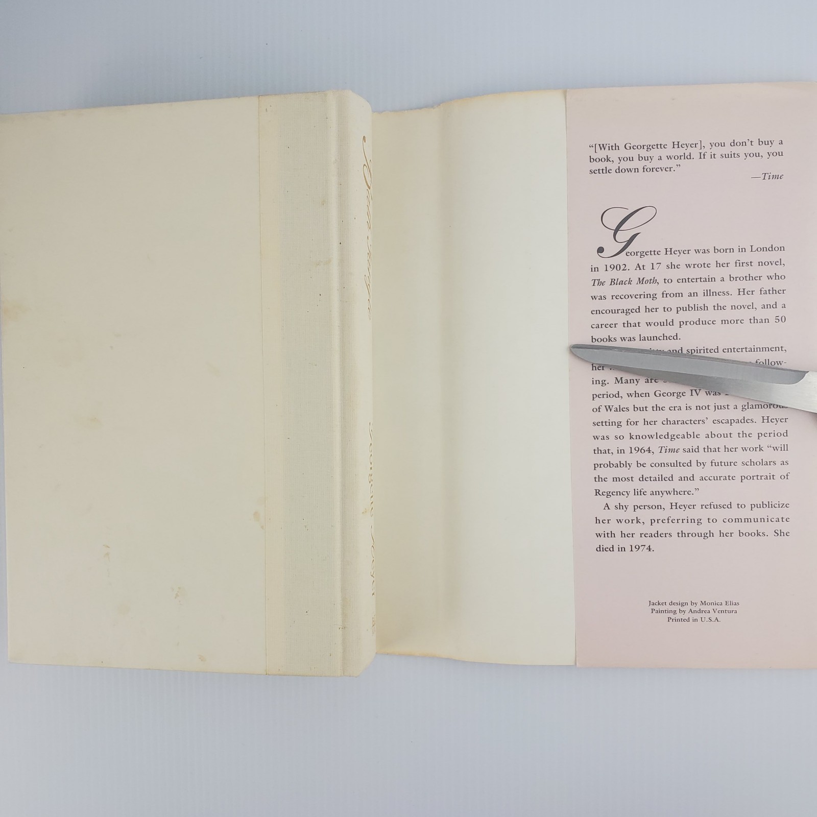 Bath Tangle by Georgette Heyer 1992 Hardcover Dust Jacket