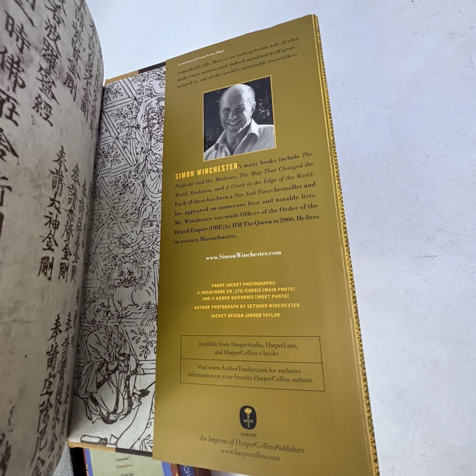 The Man Who Loved China, Simon Winchester. Harper 2008. Signed First Printing.