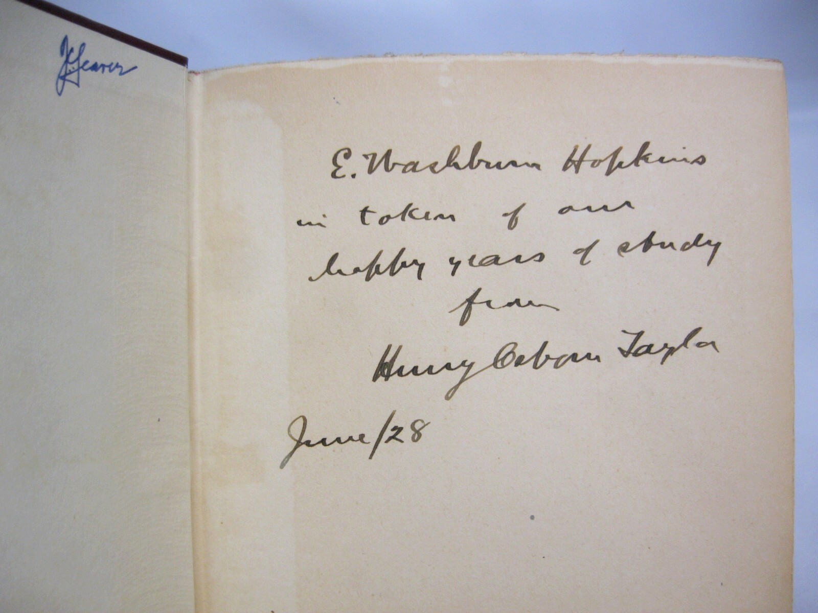 Human Values and Verities SIGNED by Henry Osborn Taylor 1928 Macmillan