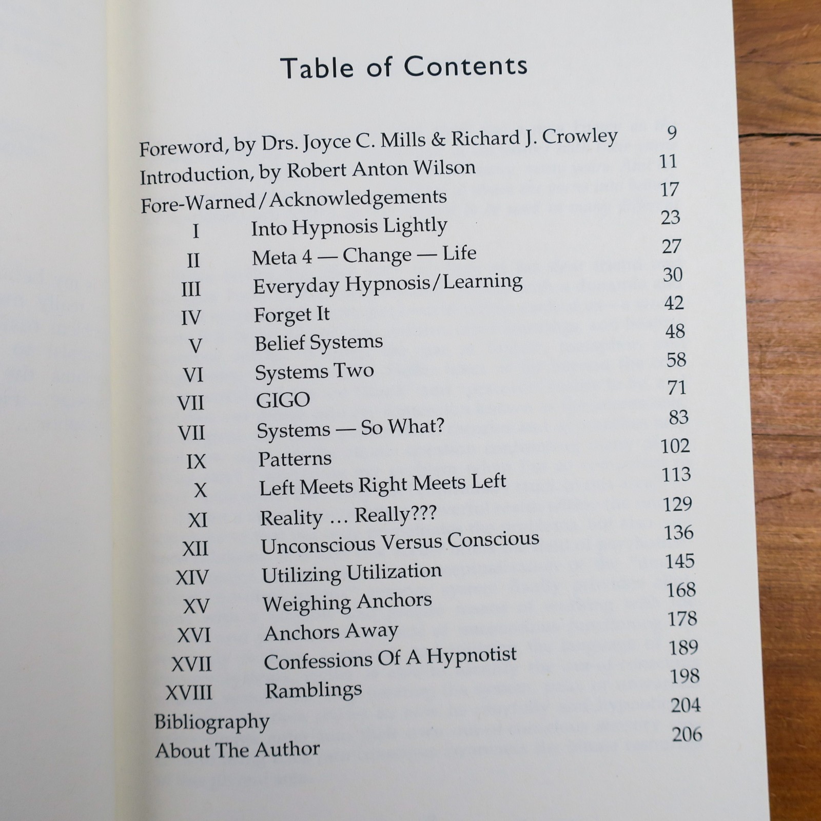Hypnosis NLP Ericksonian Consciousness Robert Anton Wilson PB Book