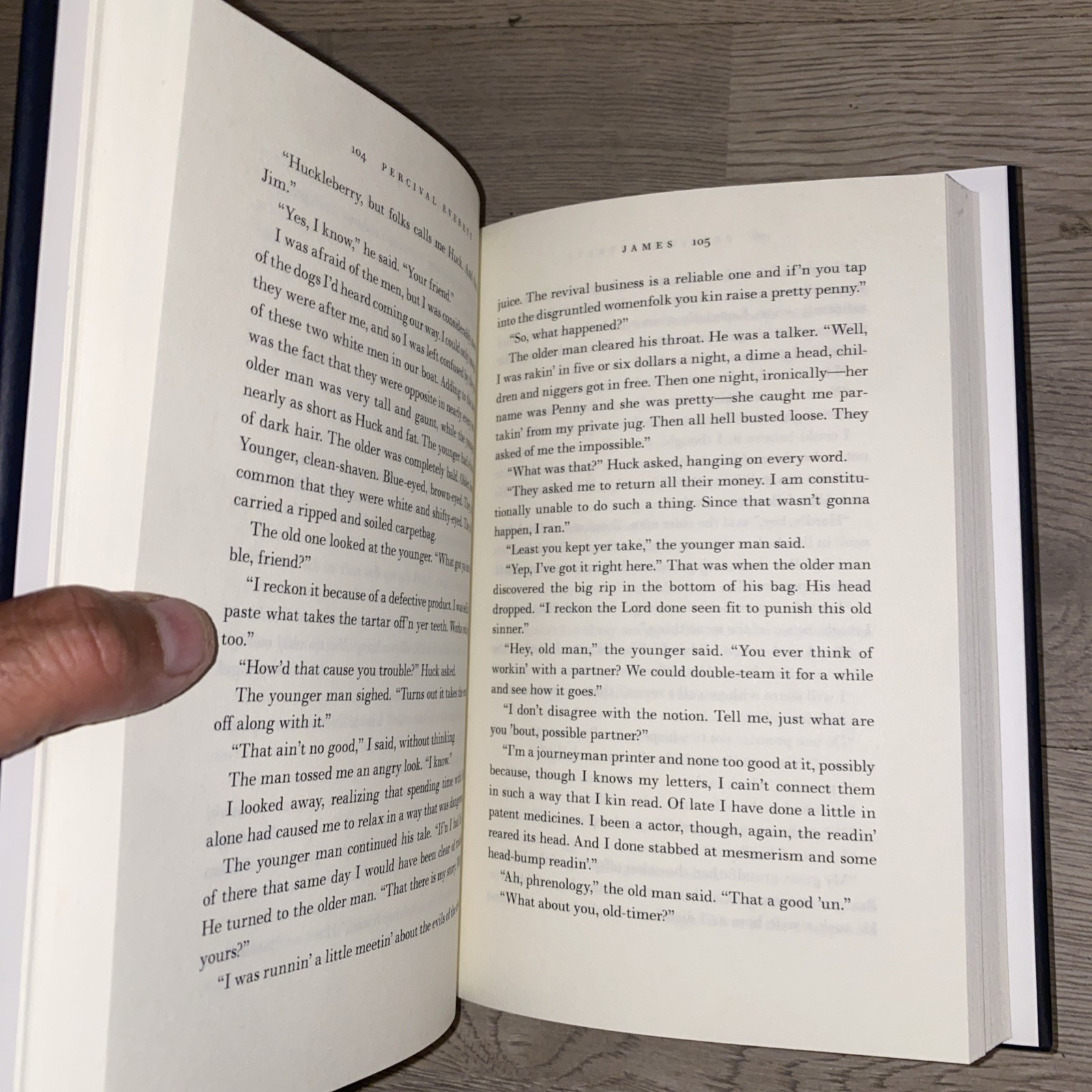 James A Novel by Percival Everett 2024 Hardcover 1st edition Book