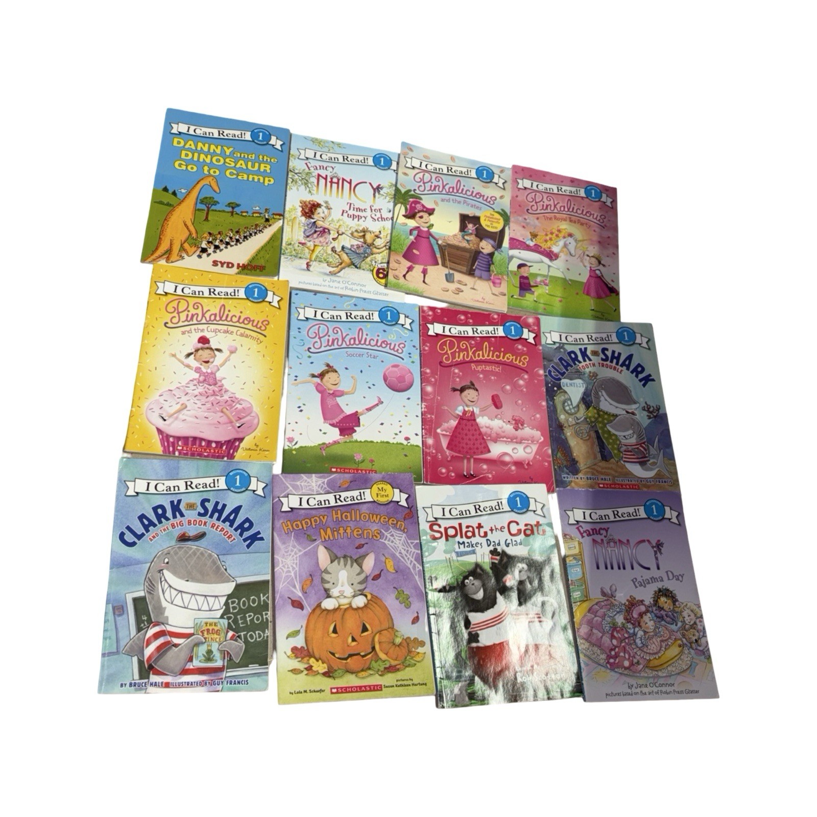 Lot of 12 LEVEL 1 Books Kindergarten 1st Grade I CAN READ – Early Reader Books