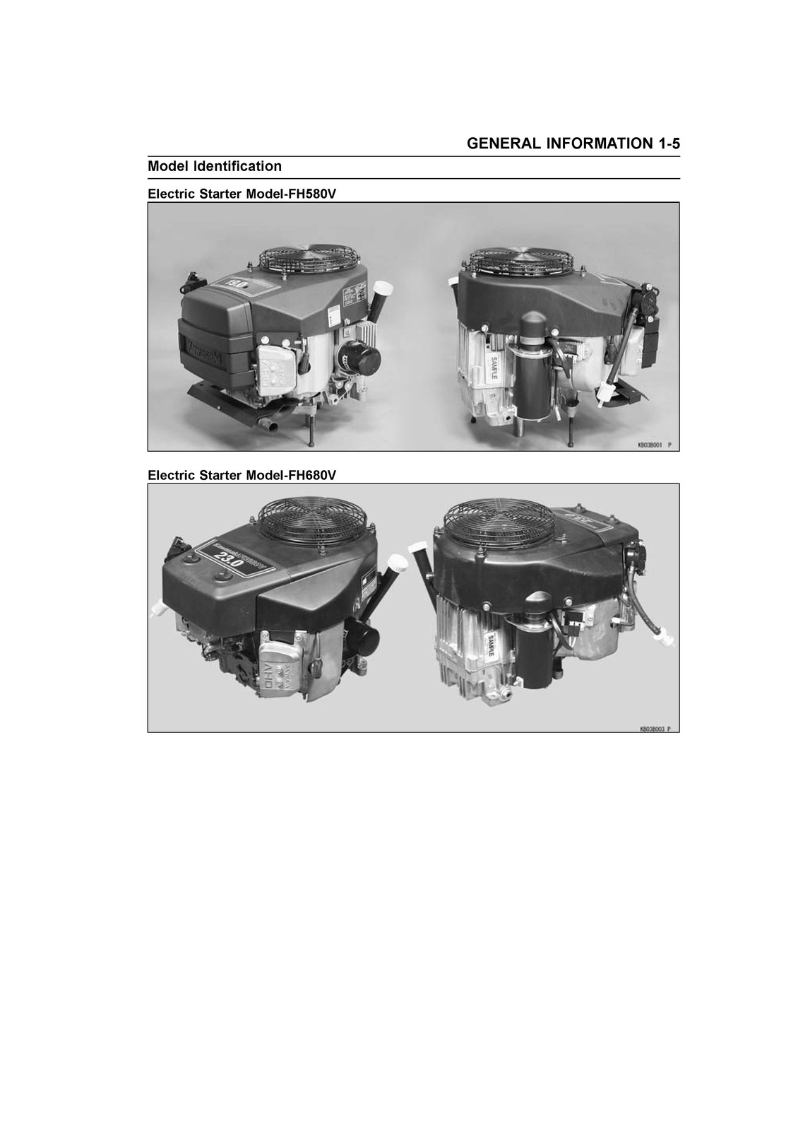 KAWASAKI FH451V FH531V FH541V FH601V More Engine Service Manual – WIRE BOUND