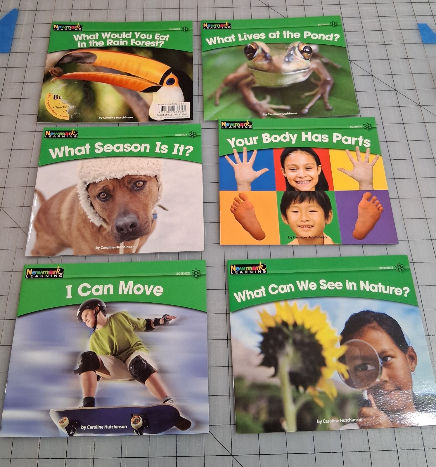 Newmark Learning Set of 12 Paperback by Carolyn Hutchinson Books
