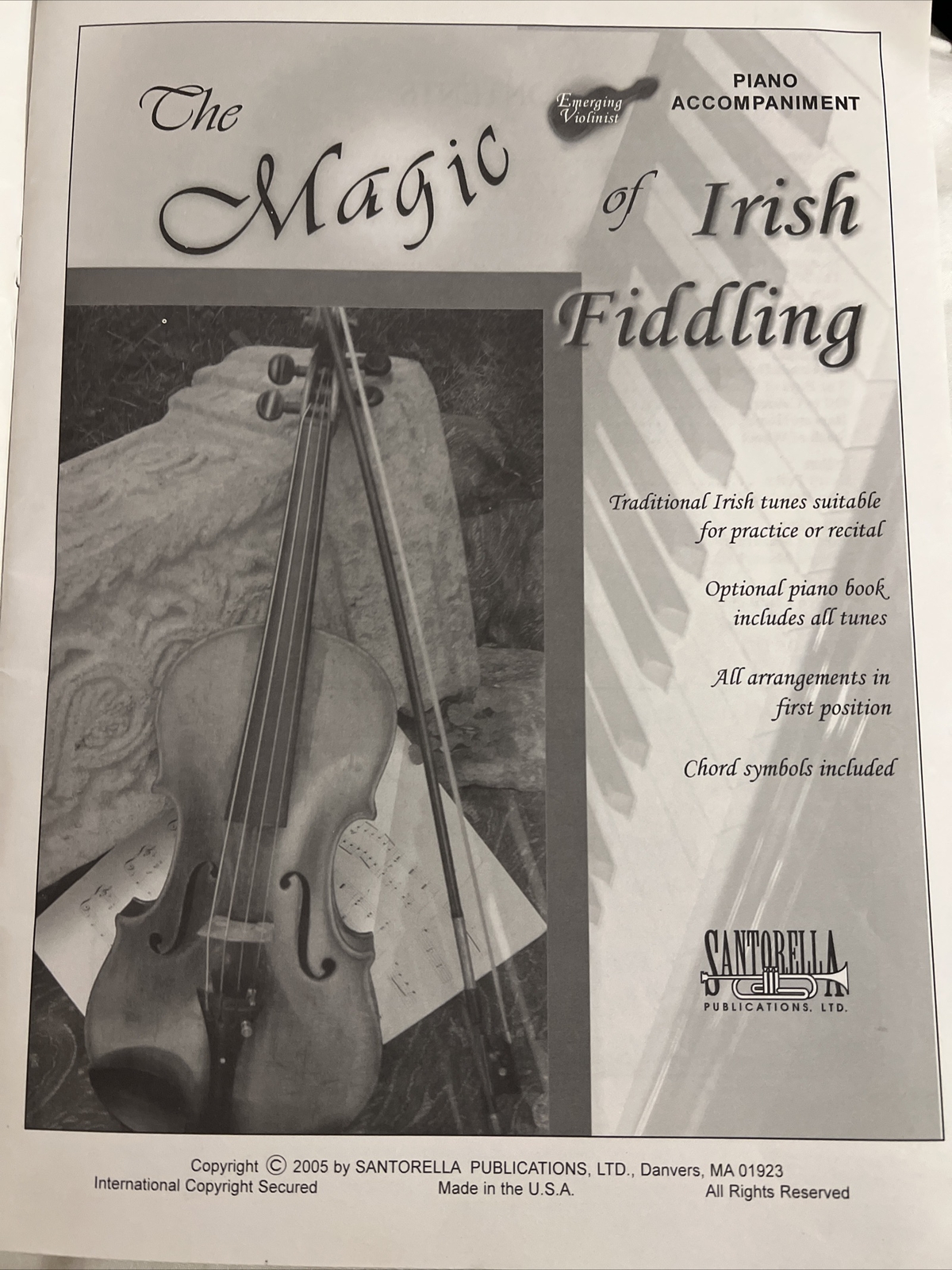 2005 Larry McCabe The Magic of Irish Fiddling Songbook Sheet Music SEE FULL LIST