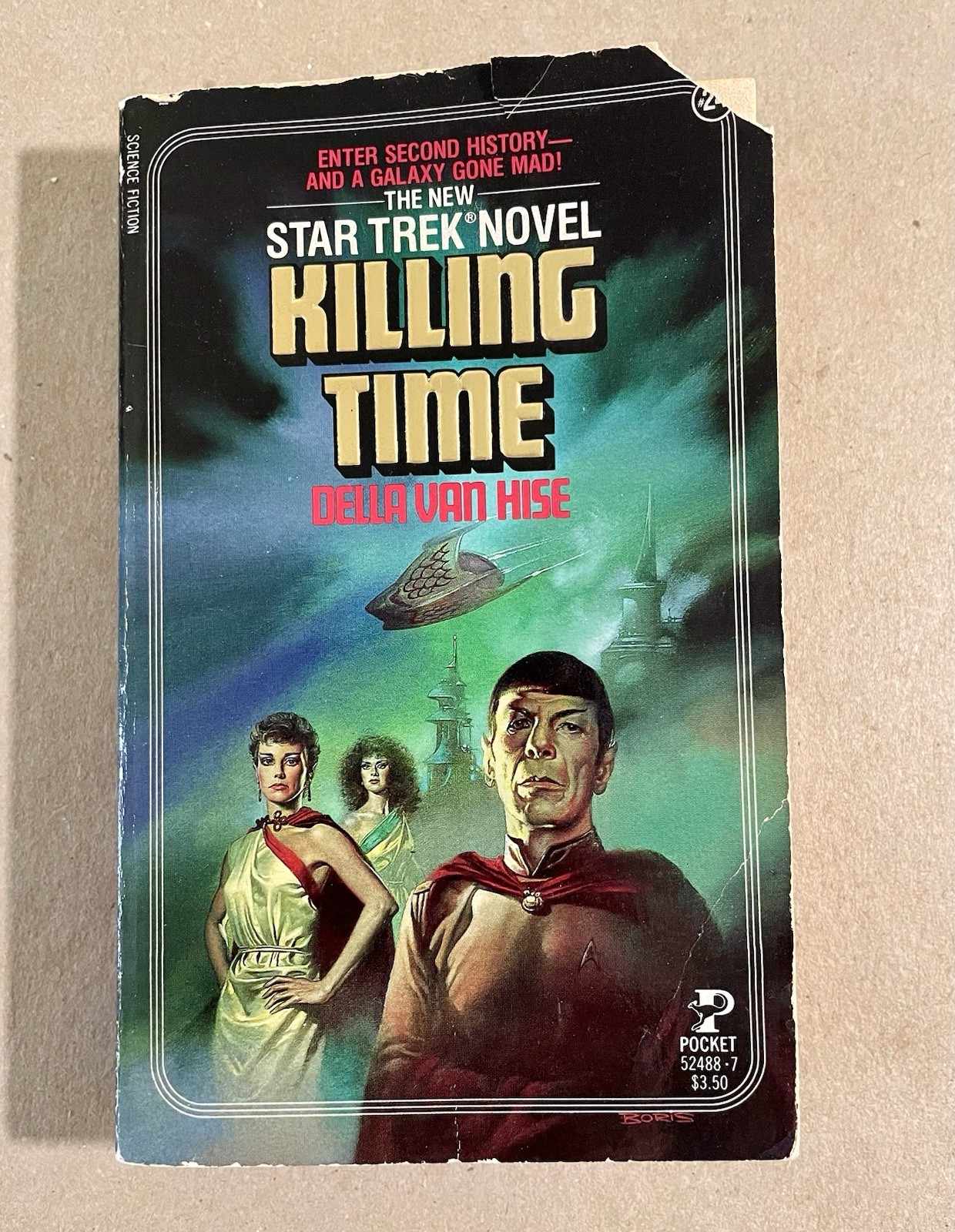 A Star Trek Novel: Killing Time, Della Van Hise, (1985, PB) 1ST PRINTING