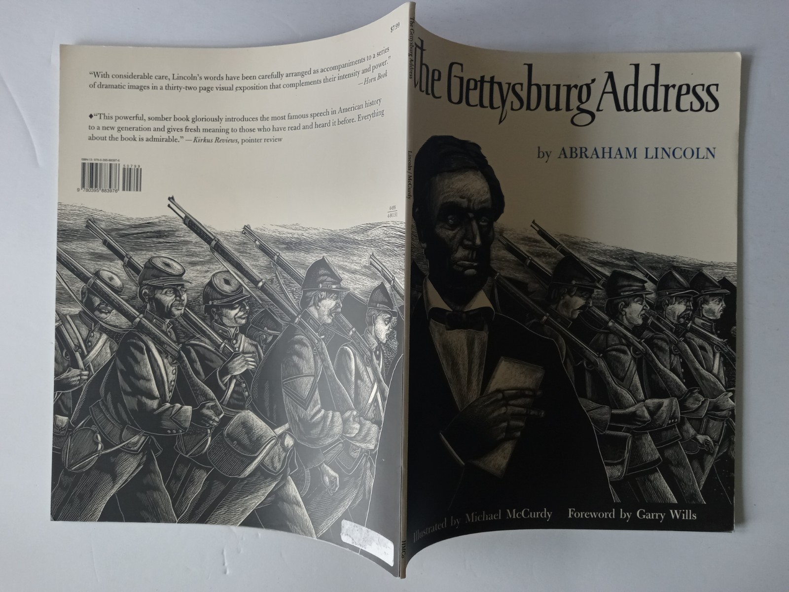 The Gettysburg Address by Abraham Lincoln Illustrated by Michael McCurdy