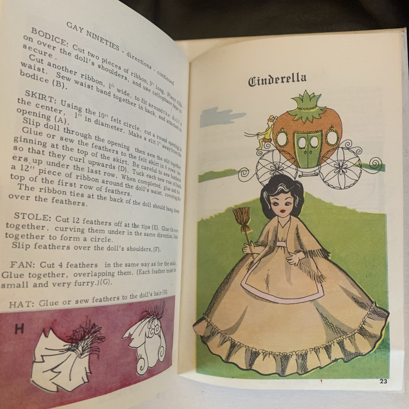 The Art of DRESSING DOLLS from KAP Kraft Books 30pg Booklet 1969 Vintage