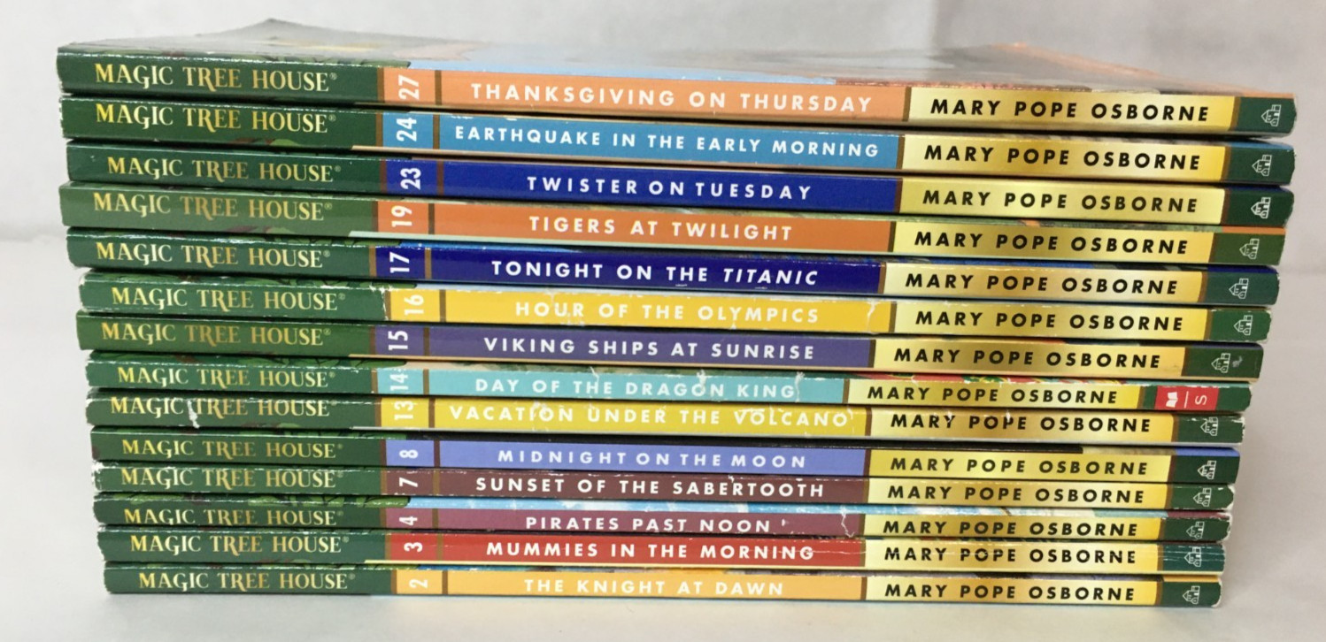 Lot of 14 Magic Tree House Original Series Books by Mary Pope Osborne Paperback