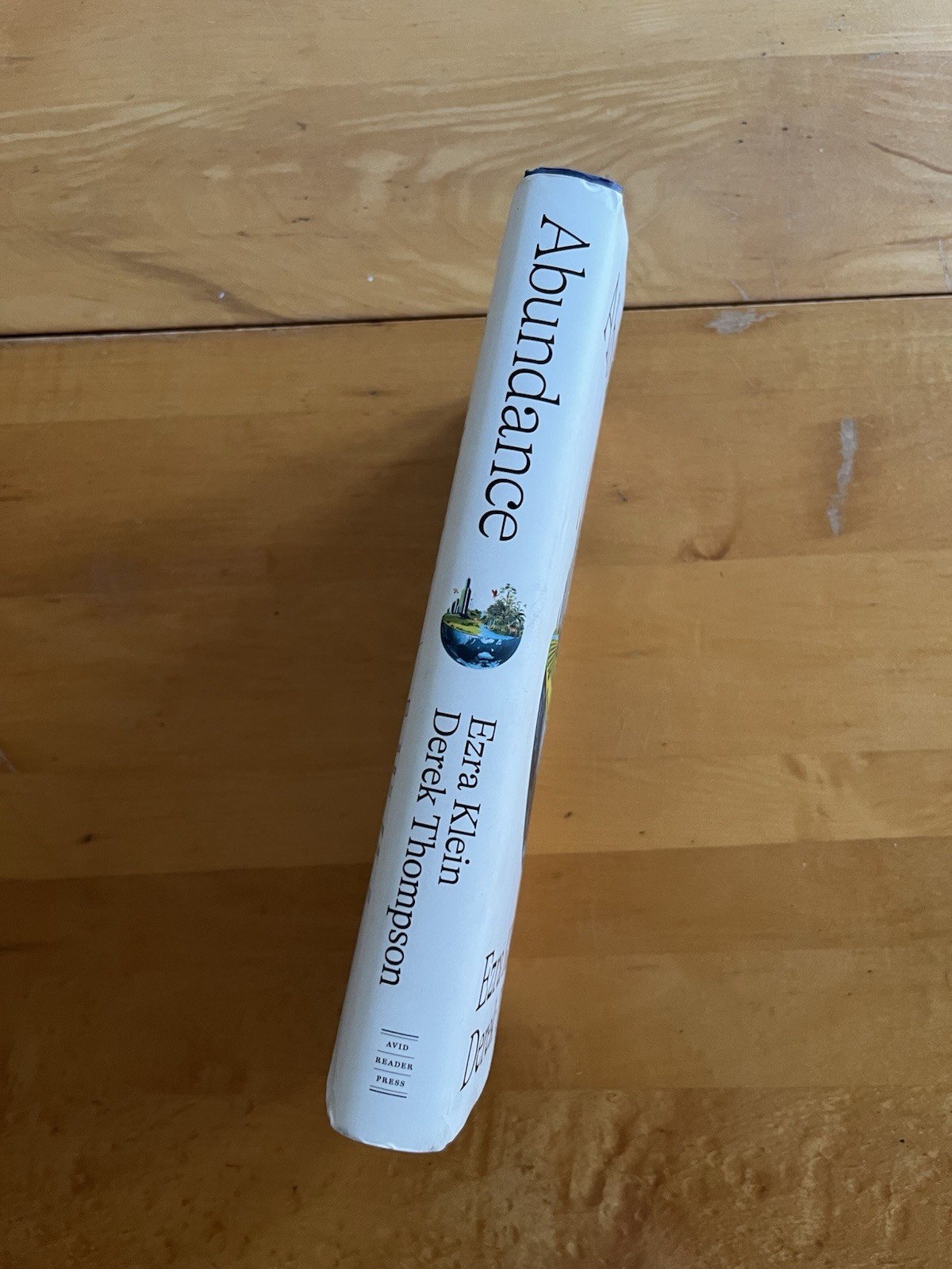 Abundance by Ezra Klein and Derek Thompson (2025, Hardcover)