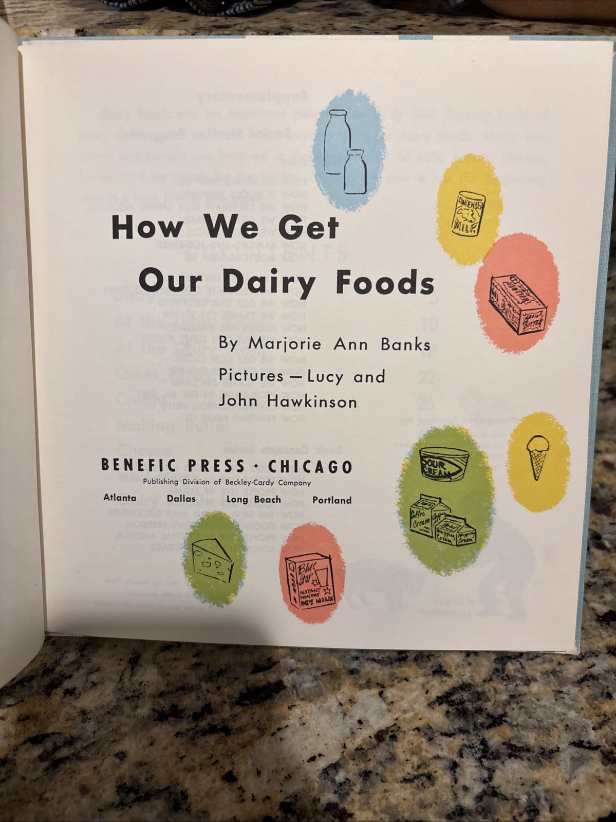 How We Get Our Dairy Foods by Banks, Marjorie Ann, Illustrated by Hawkinson,…