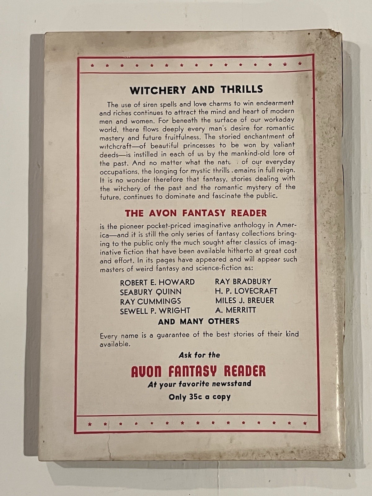 AVON FANTASY READER NO.13 The Love Slave and The Scientists by Frank Long VG