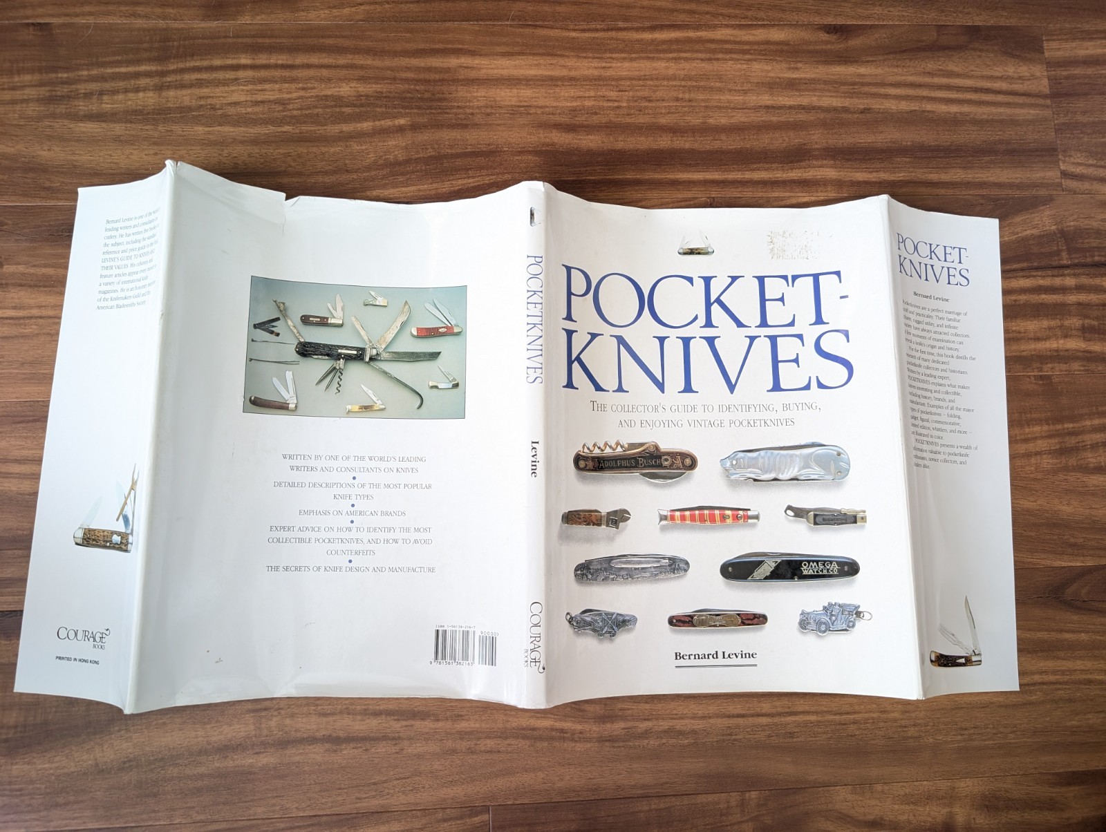 Pocket Knives By Bernard Levine. 1993 Hardcover Collector’s Guide