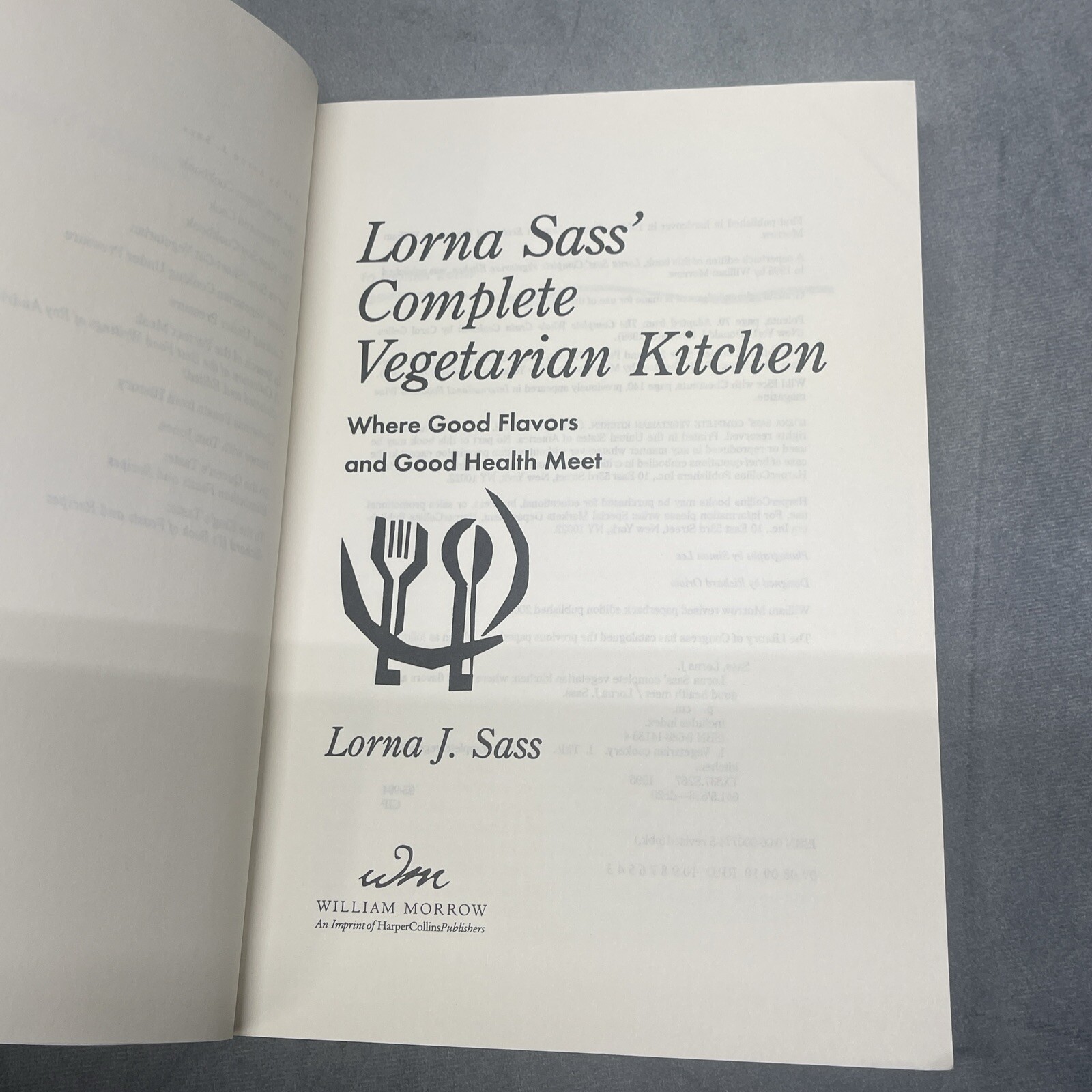Vegan & Vegetarian Book Lot Lorna Sass’ Complete Vegetarian Kitchen & Short-Cut