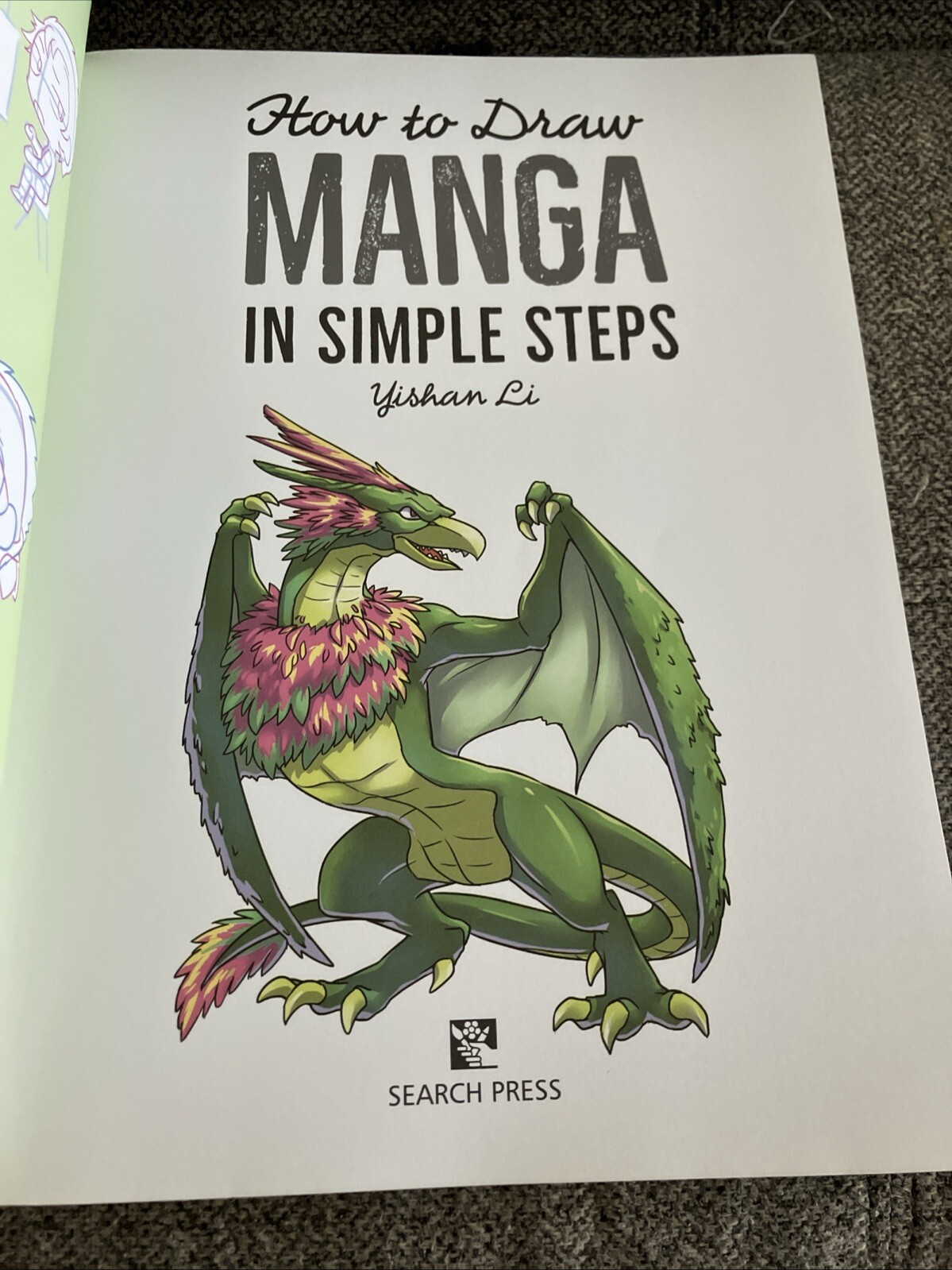 How to Draw Manga in Simple Steps – Paperback, by Li Yishan – Good j