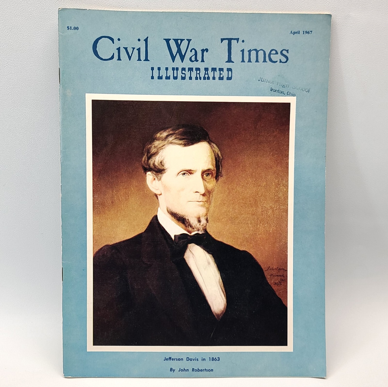 ⭐️ Vintage Civil War Times Illustrated Magazine April 1967