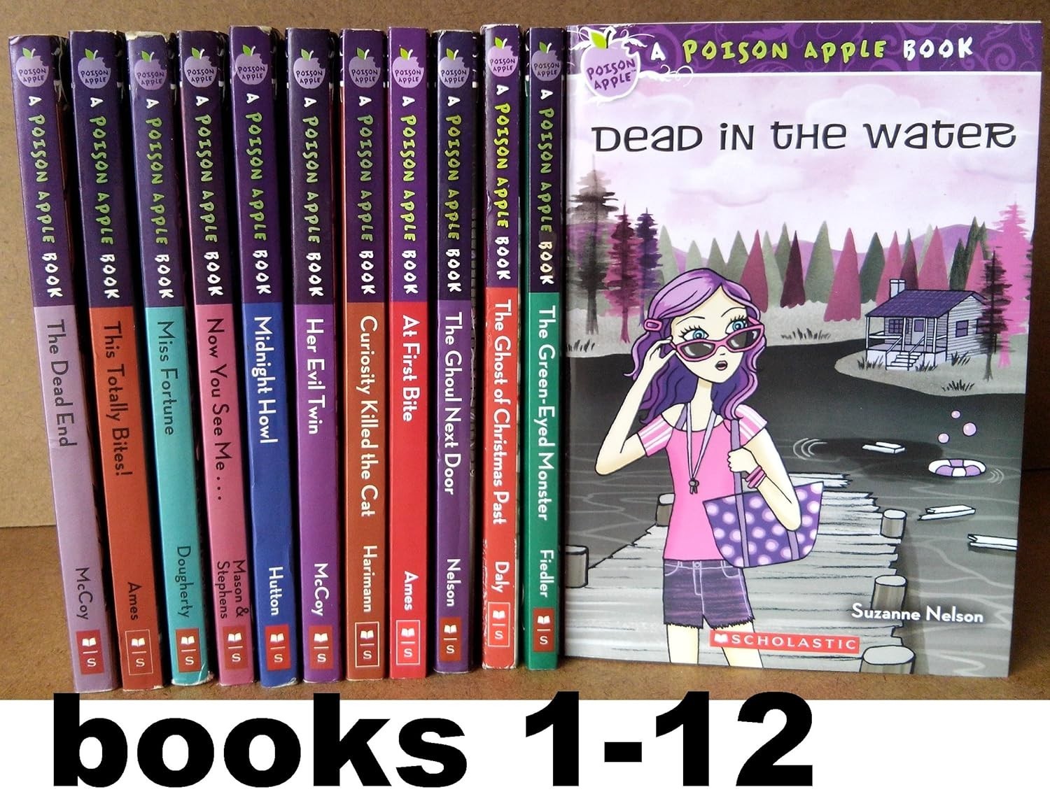 Complete Set Series – Lot of 12 Poison Apple books by McCoy Ames Harimann