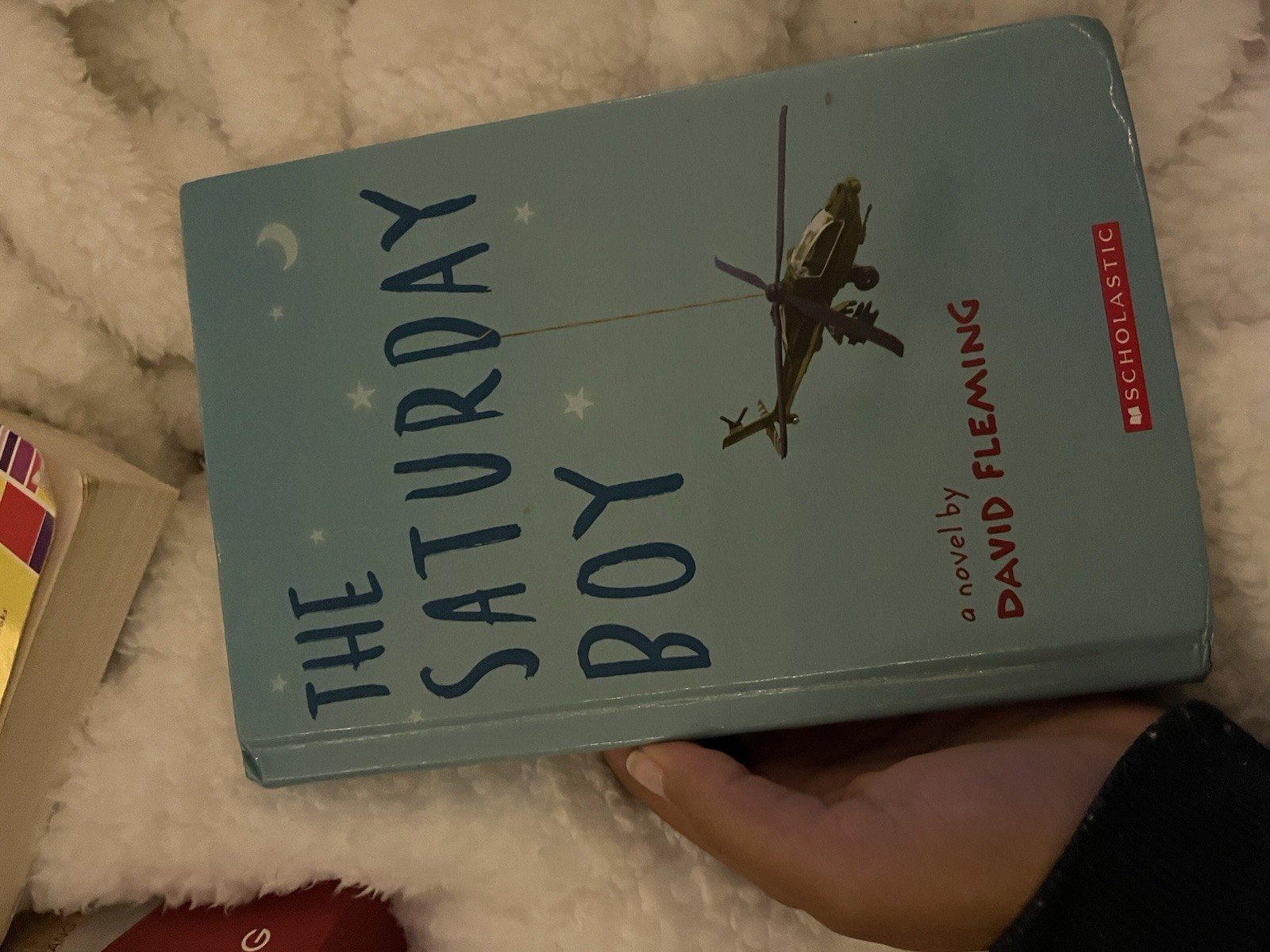 The Saturday Boy David Fleming Scholastic Hardcover Ex-School Edition