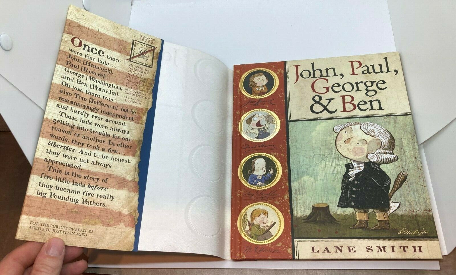 2006 1st Edition/Printing “JOHN, PAUL, GEORGE & BEN” by Lane Smith