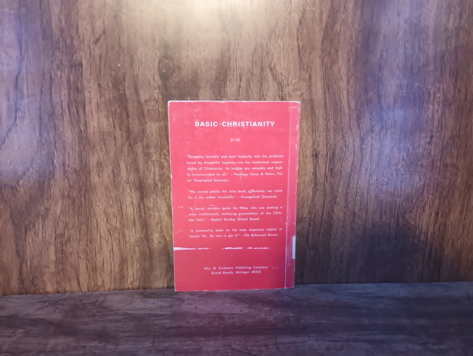 Basic Christianity – John R. W. Stott (1966, Paperback, Eerdmans)