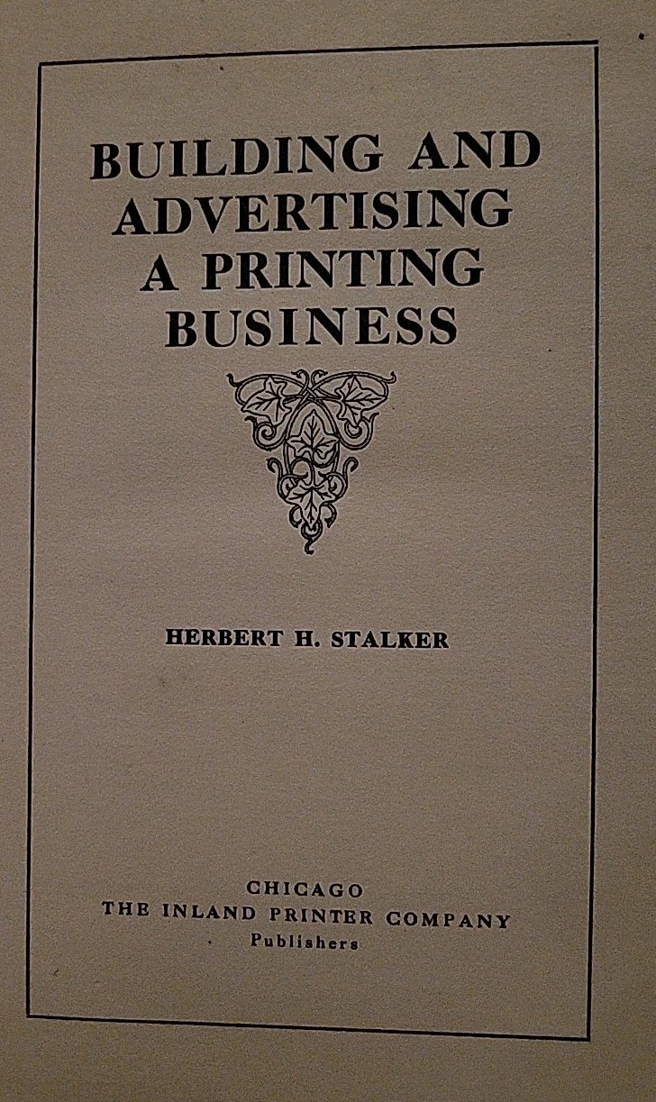 Building And Advertising A Printing Business