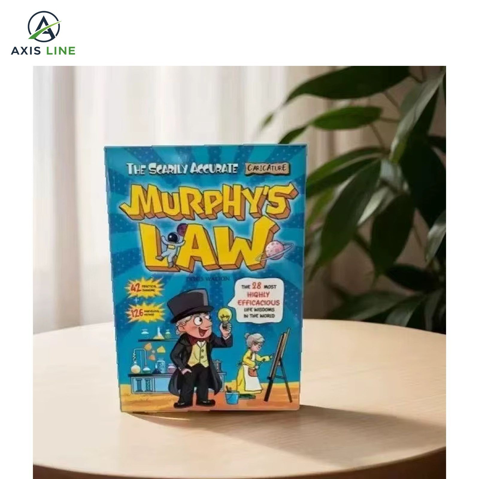 Murphy’s Law Learning Book for Kids 8-12 with 128 Pages Paperback Illustrated