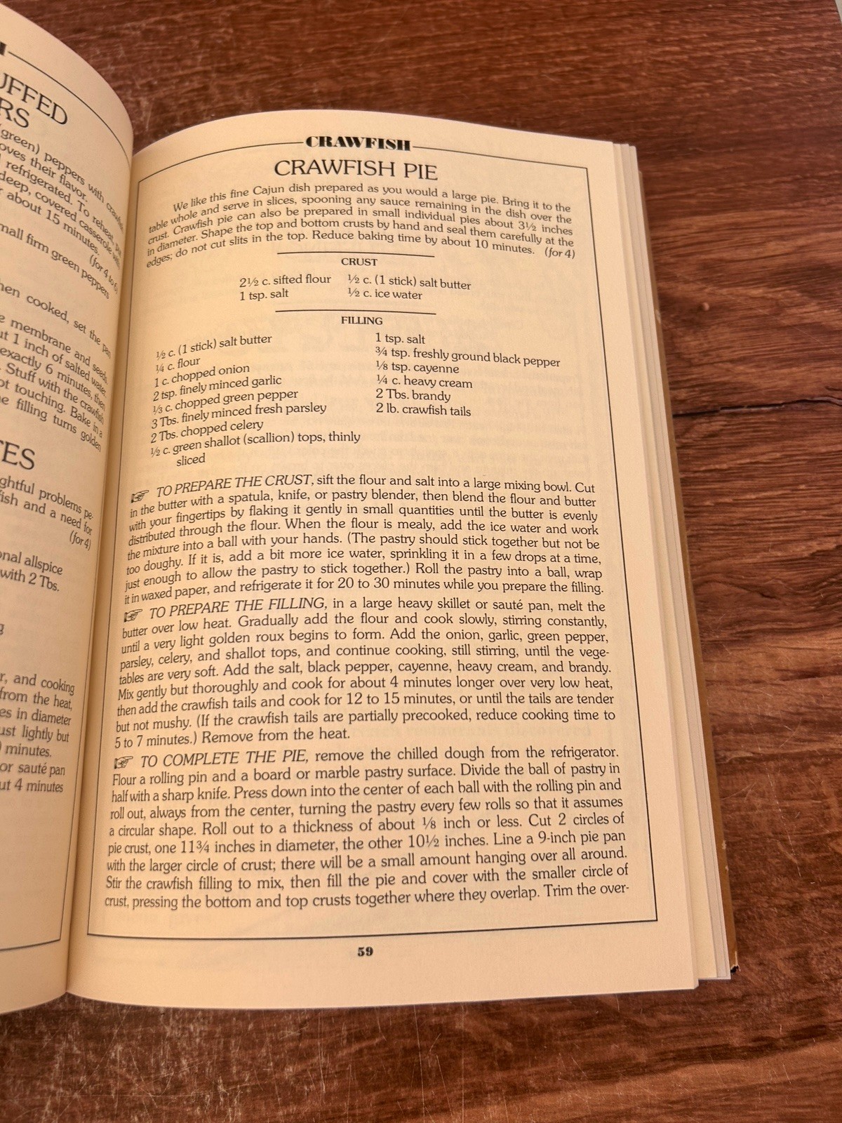 The New Orleans Cookbook by Rima Collin 1975 First Edition Hardcover Book w/ DJ