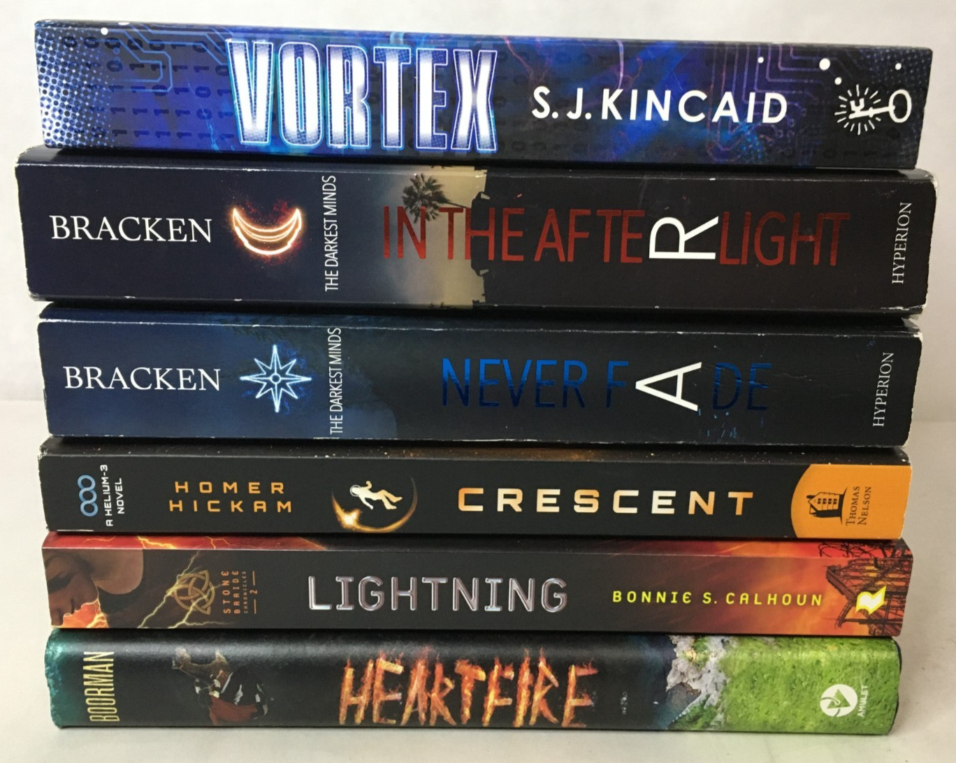 Lot of 6 Young Adult Books / Novels – GENRE: Fantasy DYSTOPIAN Sci-Fi