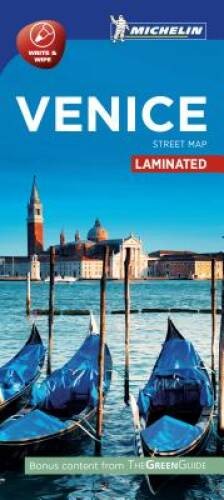 Michelin Venice City Map – Laminated (Michelin Street Map) – Map – GOOD