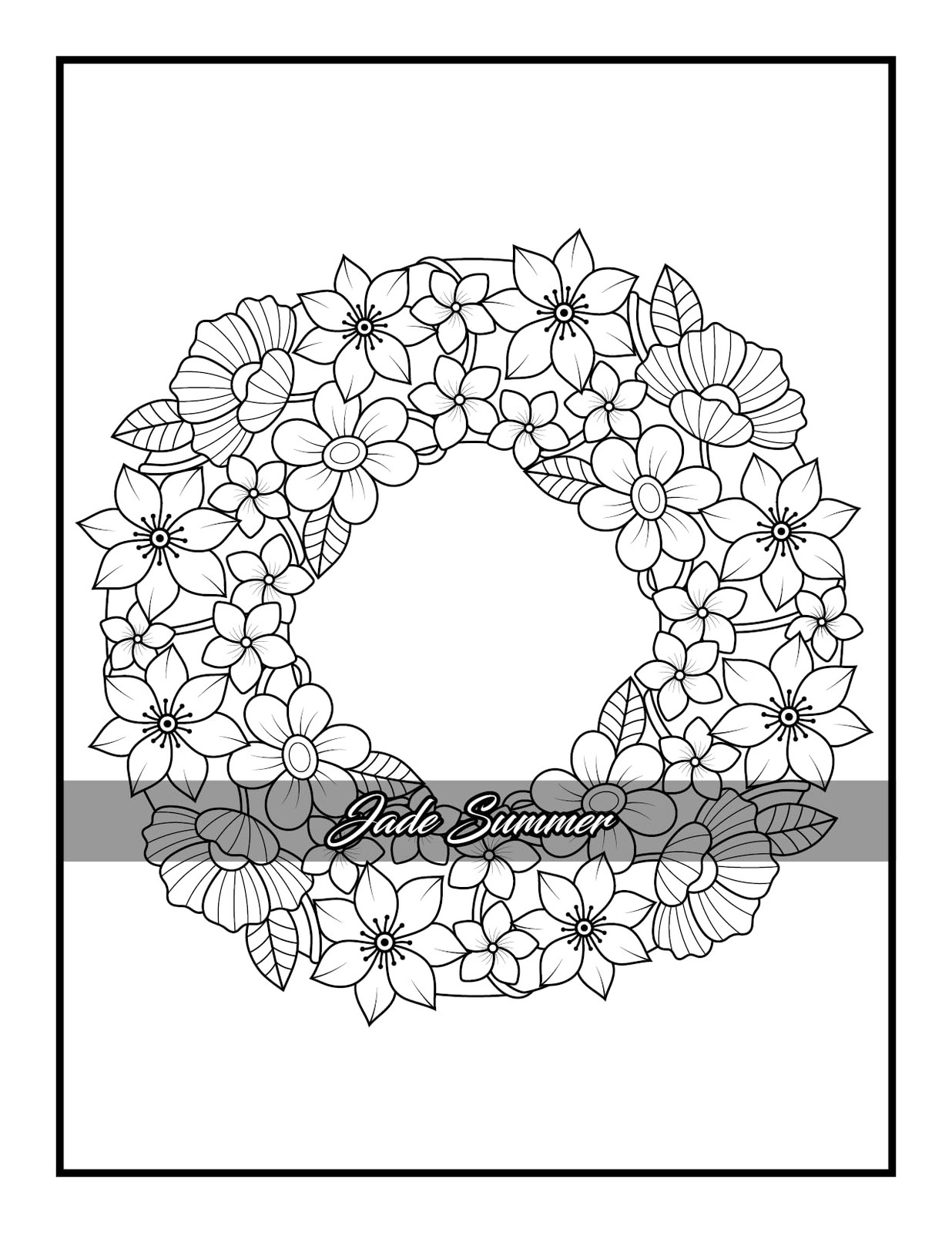 100 Flowers: An Adult Coloring Book with Bouquets, Wreaths, Swirls,…