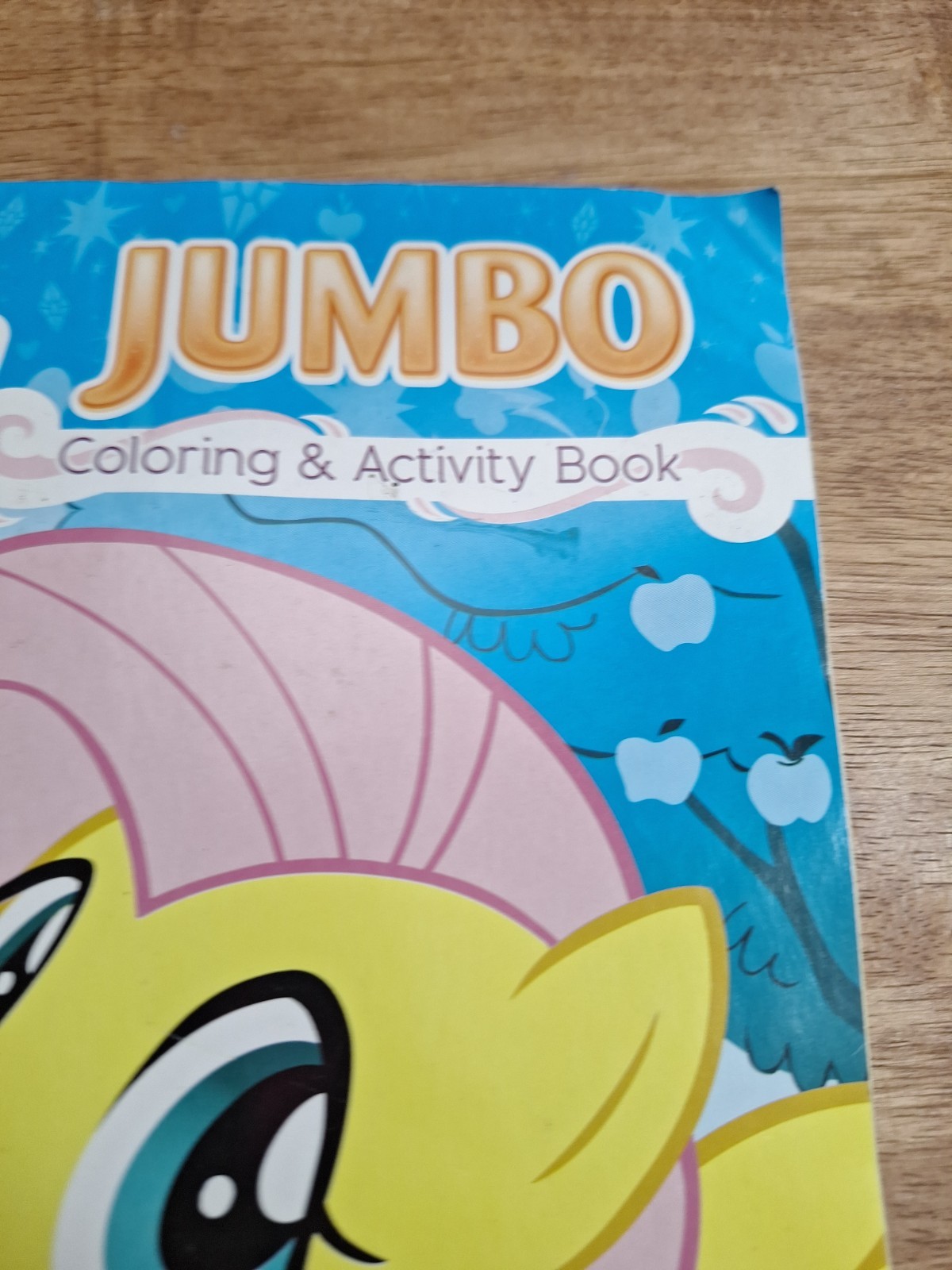 My Little Pony Jumbo Coloring And Activity Book Unused 2014 Hasbro bendon Inc