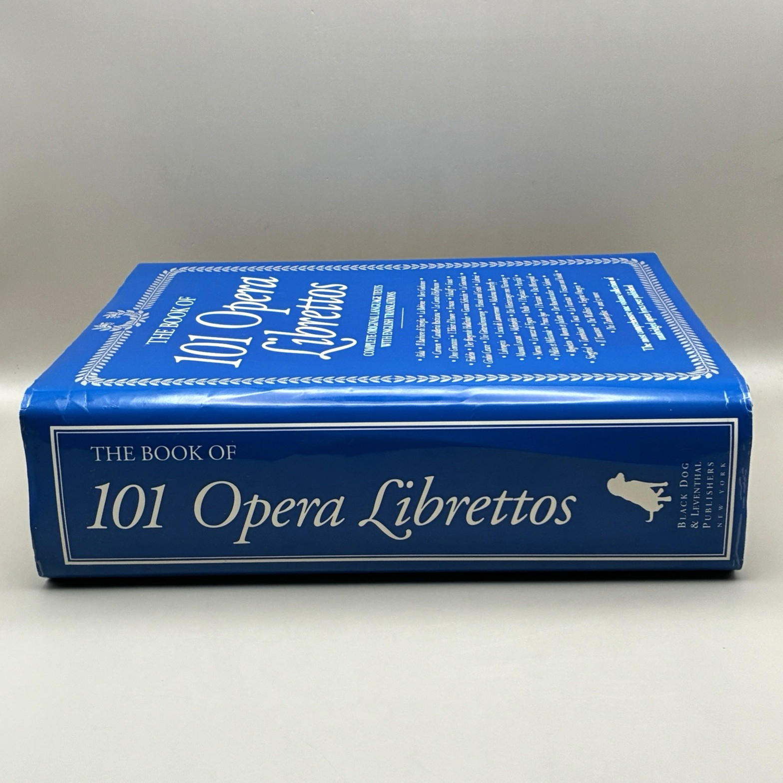 Book Of 101 Opera Librettos Complete Original Texts w/ English Translations