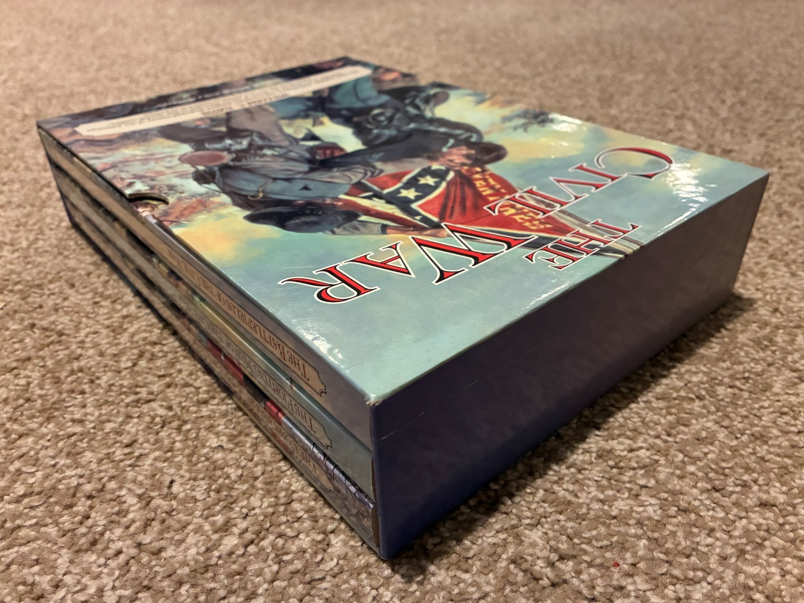 The Civil War – Complete 3-Book Boxed Set – William C. Davis – RARE – Commanders