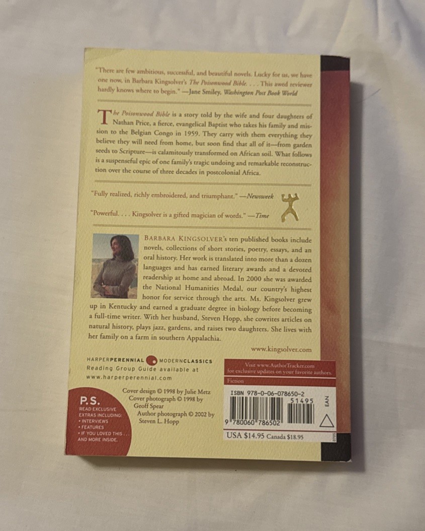 The Poisonwood Bible by Kingsolver, Barbara ( GB125 )