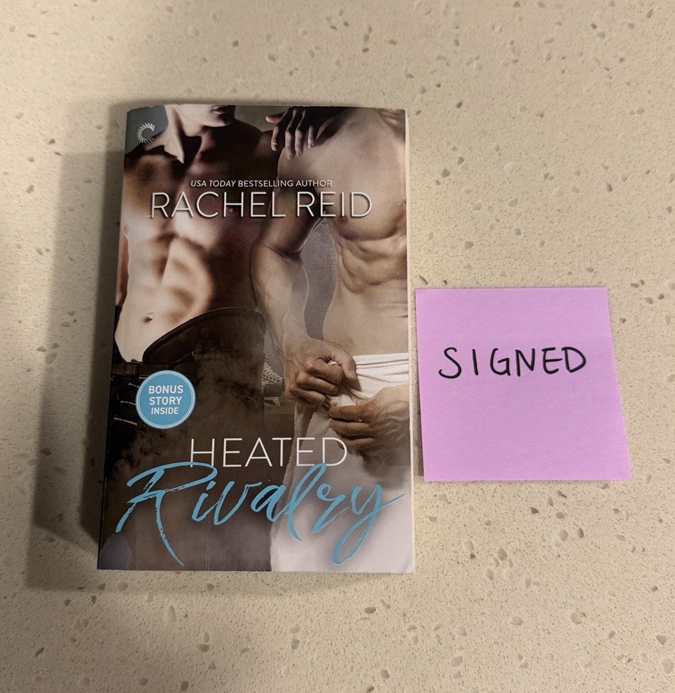 Heated Rivalry by Rachel Reid – OOP – Mass Market – SIGNED – Game Changers