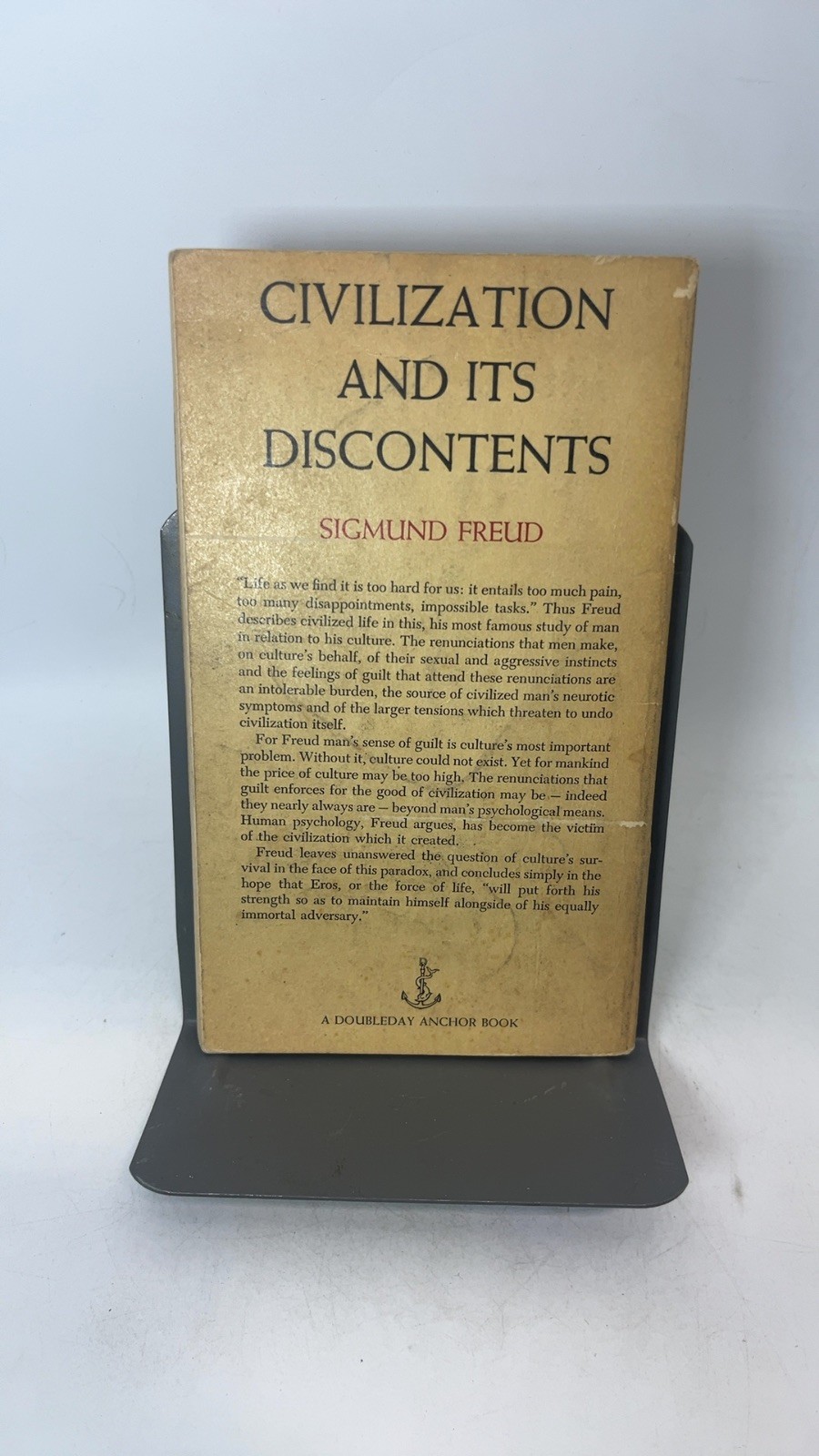Civilization and Its Discontents [Mass Market Paperback] Sigmund Freud, M.D.,…