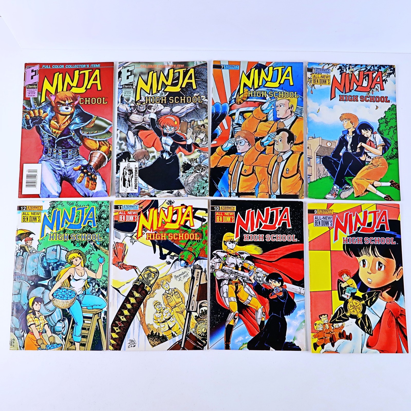 Bulk Lot 25 Mixed Comics – Ninja High School, Various Issues See Photos