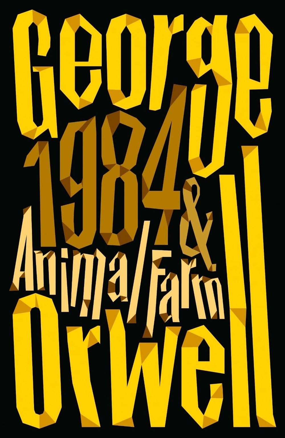 Animal Farm and 1984 Nineteen Eighty-Four by George Orwell (English) Paperback B