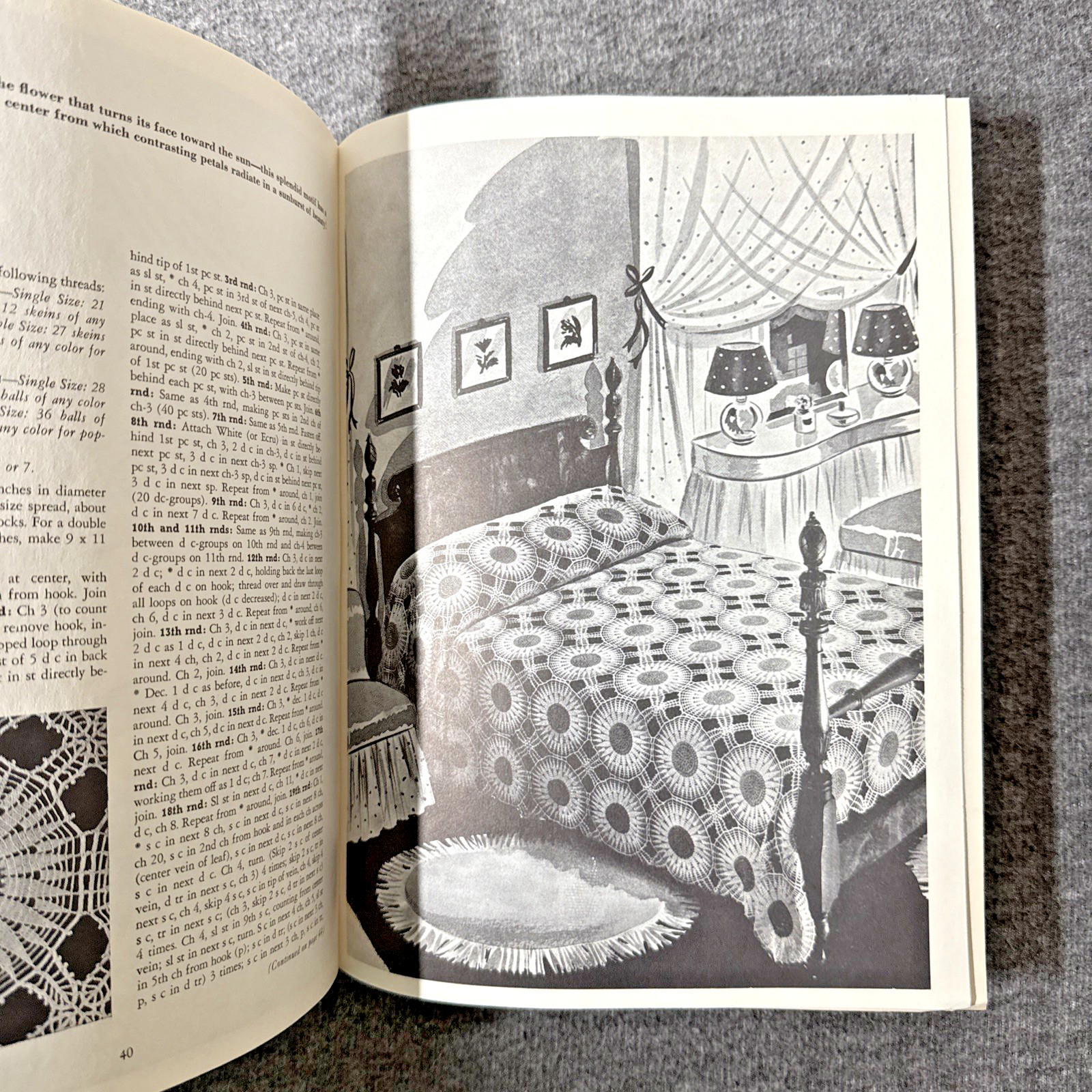 Dover Needlework Series: Crocheting Bedspreads & Patchwork Quilts by Rita Weiss