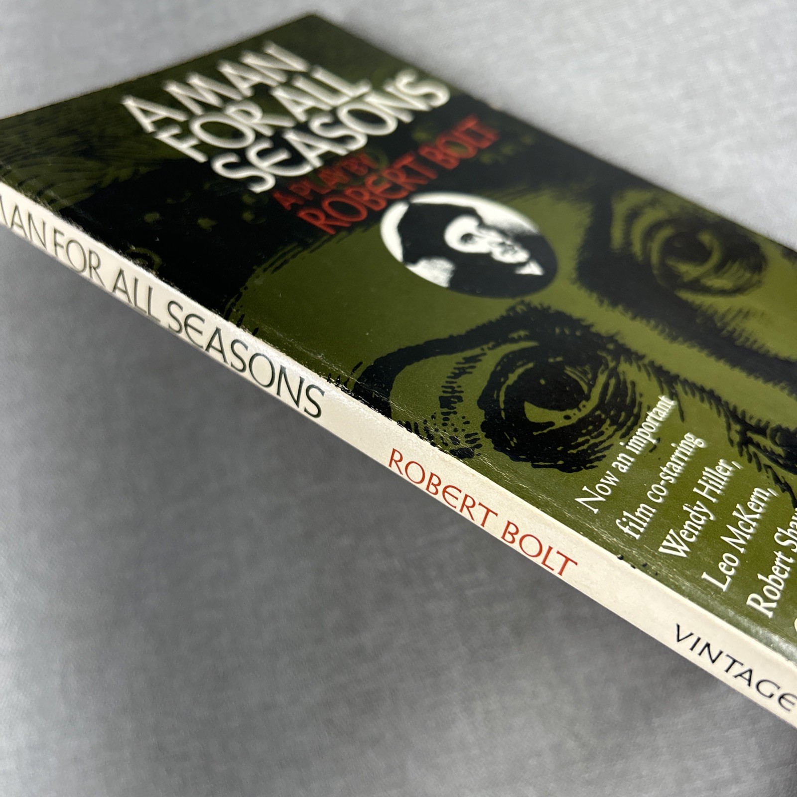 A Man For All Seasons Robert Bolt 1962 Vintage Paperback Book