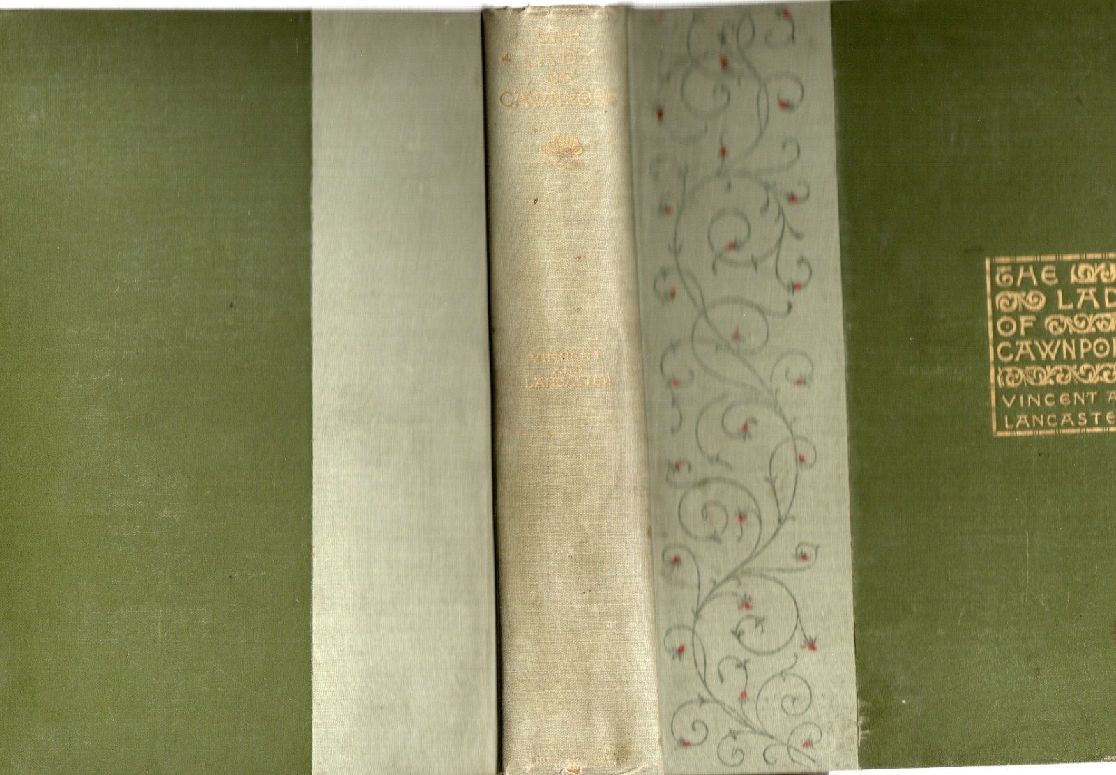 The Lady Of Cawnpore Frank Vincent Albert Lancaster 1891 Funk/Wagnalls HC RARE!!