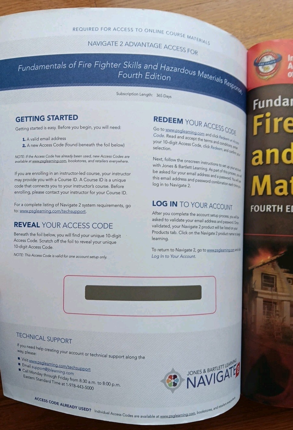 Fundamentals of Fire Fighter Skills/Hazardous Materials Response 4e UNUSED CODE
