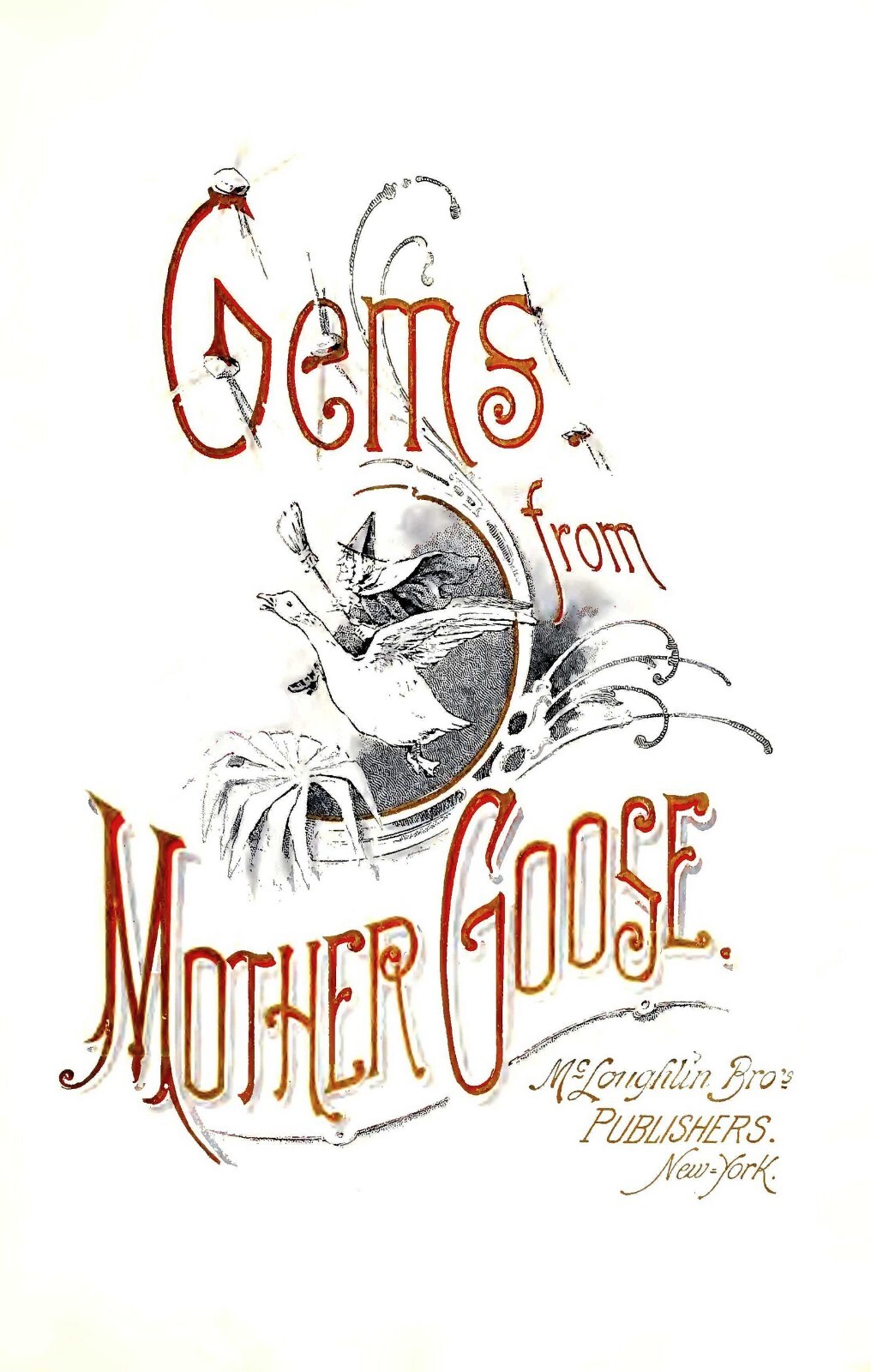 1899 Gems From Mother Goose 61 Pages