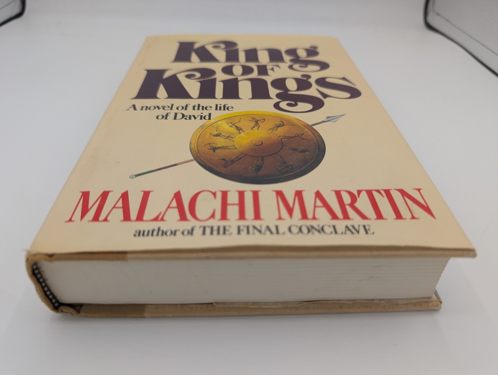 Malachi Martin King of Kings A novel of King David HC DJ 1st Ed